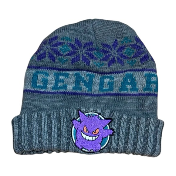 Pokemon Other - Pokémon Gengar Winter Touque Hat Knit Youth Adult One Size